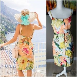 Anthropologie Farm Rio Tropical Shift Dress